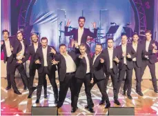  ?? FOTO: PISCITELLI ?? The 12 Tenors bei ihrem Auftritt im Januar in Luxemburg.