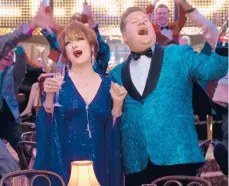  ?? NETFLIX ?? Meryl Streep and James Corden are Broadway actors trying to salvage their careers in“The Prom,”the Netflix movie adaptation of the 2018 Broadway musical.