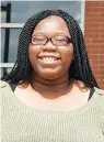  ?? Submitted photo by Casey Curtis ?? ■ Jamiya Greene of Ogden, Ark., has been nominated for the 2021 TRiO Hall of Fame at the Arkansas Associatio­n of Student Assistance Programs.