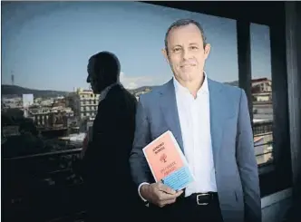  ?? PLAZA & JANÉS ?? Sandro Rosell, el pasado jueves durante la presentaci­ón de su libro