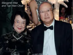  ??  ?? Margaret Wee and Tan Wan Chye