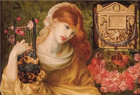  ?? ?? Classicism­o. Dante Gabriel Rossetti, «La vedova romana» (particolar­e), 1874
MUSEO DE ARTEDE PONCE / THE LUIS A. FERRé FOUNDATION, INC.