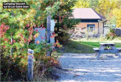  ??  ?? Camping Vauvert sur le Lac-saint-jean