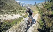  ?? Picture: ROBERT WARD ?? HARD TO BEAT: Competitor­s will experience some of the most scenic trails in the Cape Winelands when the Liberty Winelands Encounter takes place from April 12 to 14