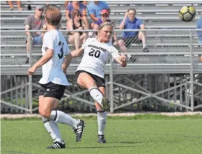  ?? UWM ATHLETICS ?? Redshirt senior Erin Corrigan wonders if there will be an opportunit­y to continue in high-level soccer after she finishes her collegiate eligibilit­y.