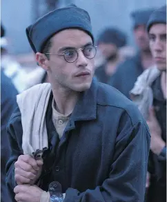  ??  ?? Rami Malek as Papillon’s best friend, Louis Dega.