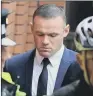  ??  ?? WAYNE ROONEY: The footballer was caught drink-driving at nearly three times the legal limit.