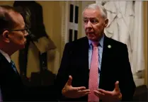  ?? ANNA MONEYMAKER — GETTY IMAGES ?? Ken Buck speaks to reporters outside the House Chambers in the U.S. Capitol Building on May 31, 2023, in Washington, D.C..