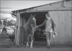  ?? The Associated Press ?? ODYSSEY THROUGH AMERICA: Charlie Plummer in a scene from the film, "Lean on Pete."