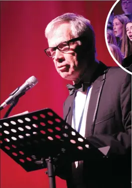  ??  ?? Sean Larkin, Chairperso­n, Sligo Internatio­inal Choral Festival speaking at the Sligo Internatio­nal Choral Festival.