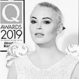  ?? IAN WEST/ABACA PRESS ?? Rose McGowan is among those who have accused Harvey Weinstein of sexual assault or harassment.