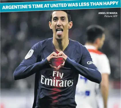  ?? Picture: AFP ?? ANGEL DI MARIA