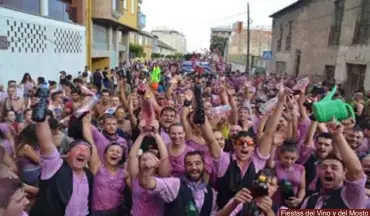  ??  ?? Fiestas del Vino y del Mosto