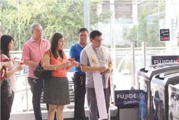  ??  ?? The Exatech-Iloilo Showroom celebrated its blessing and opening on Feb. 8.