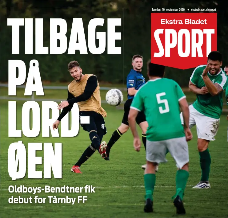  ??  ?? Torsdag 10. september 2020 ekstrablad­et.dk/sport