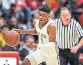  ?? DAVE KALLMANN / MILWAUKEE JOURNAL SENTINEL ?? Milwaukee Lutheran senior guard Javeon Tolliver is averaging 18.2 points this season.