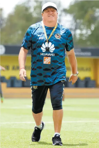  ??  ?? Miguel Herrera, entrenador del América