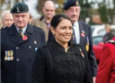  ?? AP ?? Priti Patel had off-the-record meetings with 12 Israelis