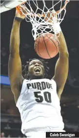  ??  ?? Caleb Swanigan