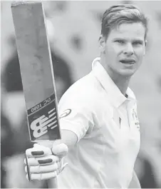  ??  ?? Steve Smith