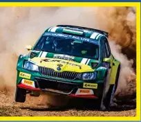  ?? ?? Above: Gaurav Gill is no stranger to the Czech brand in terms of motorsport­s, having driven the Fabia R5 in the APRC back in 2017