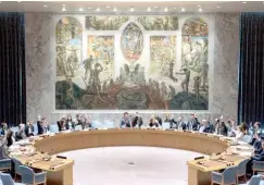  ?? ?? UN Security Council in session