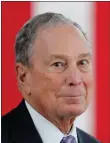  ??  ?? 2020 hopeful Mike Bloomberg was mayor of New York City for 11 years