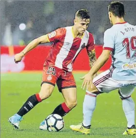  ?? FOTO: EFE ?? Pablo Maffeo es uno de los hombres clave de Pablo Machín y también de Albert Celades