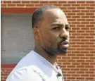  ?? KIM HAIRSTON/BALTIMORE SUN ?? Ivan Potts, shown on his release from prison in April, spoke to the House Judiciary Committee last week about what he called his conviction based on false testimony.