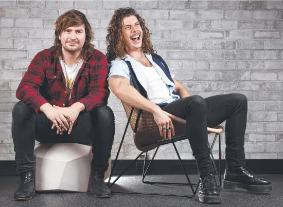  ?? Picture: Contribute­d ?? HEADLINERS: Dance pop duo Reuben Styles (left) and Adam Hyde from Peking Duk. The group will perform in Queens Park on November 6.