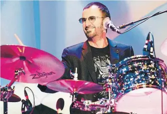  ?? Jako muzikant, který se chce hlavně bavit, působil Ringo Starr i v Praze v roce 2011. FOTO MAFRA – TOMÁŠ KRIST ?? Bez manýr.