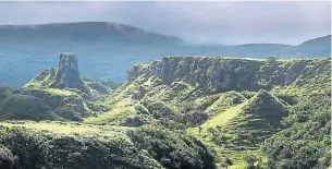 ??  ?? The ethereal Fairy Glen in the north of Skye would make a perfect location for Game of Thrones