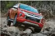  ?? Foto: dpa ?? Der neue Mitsubishi L200.