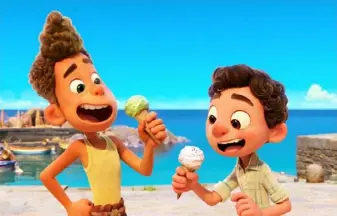  ?? Disney/Pixar ?? Pixar’s “Luca” will screen at several parks in July.