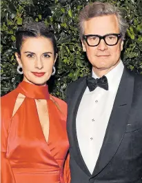  ??  ?? Livia and Colin Firth split before her affair with friend