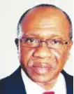  ??  ?? Godwin Emefiele