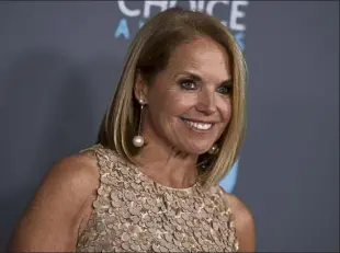  ?? Ap file photo ?? Katie couric on Monday became the first woman to host ‘Jeopardy!’