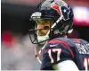  ??  ?? BROCK OSWEILER Houston Texans quarterbac­k