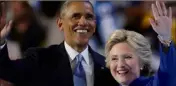  ??  ?? Barack Obama et Hillary Clinton ont reçu tous les deux des colis suspects. (Photo AFP)