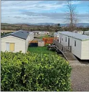  ?? ?? ISSUES: The Hill Brothers run a number of sites including Caer Mynydd Caravan Park in North Wales