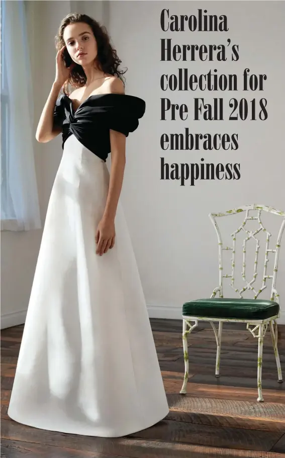 Carolina Herrera's collection for Pre Fall 2018 embraces happiness -  PressReader