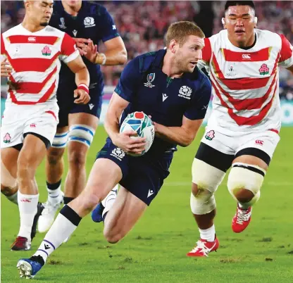  ?? PICTURE: Getty Images ?? World class? Finn Russell needs to be back playing for Scotland