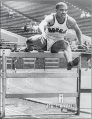  ?? ?? Hurdler Josh Culbreath earned a bronze medal from the 1956Melbou­rne Olympics and two goal medals from the Pan American games.