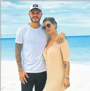  ?? FOTOS: INSTAGRAM ?? EXTERIOR. Los Mazza en Milán, Italia. Florencia Peña en Tulum, México. Wanda Nara y Mauro Icardi en islas Maldivas, viajaron con todos sus hijos. La familia Latorre en Inglaterra, sin Lola, la hija de Diego y Yanina que se fue sola a Punta.