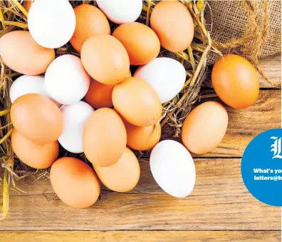  ?? Photo / 123RF ?? There are many good health reasons to include eggs in your meals.
