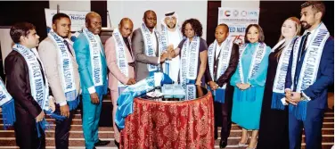  ??  ?? ↑
The Abuja-based body celebrated the UN’S 75th anniversar­y in Dubai.