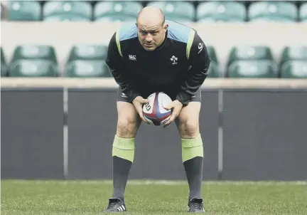  ??  ?? Ireland skipper Rory Best during the captain’s run at Twickenham where his side will seek to overcome England today and complete a Grand Slam for only the third time in their history.