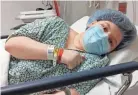  ?? PROVIDED BY STACY RODRIGUEZ ?? Isabell Rodriguez, 15, being prepared for surgery at the Cleveland Clinic, has seen her mother struggle with medical bills.