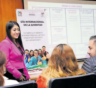  ?? PRENSA PRI ?? En el partido no dejaron pasar la fecha para establecer contacto con los jóvenes