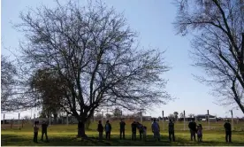  ?? Photograph: Patrick T Fallon/AFP/Getty Images ?? Delano is a farming town in California’s Central Valley, where a historic grape boycott led to the creation of the United Farm Workers.